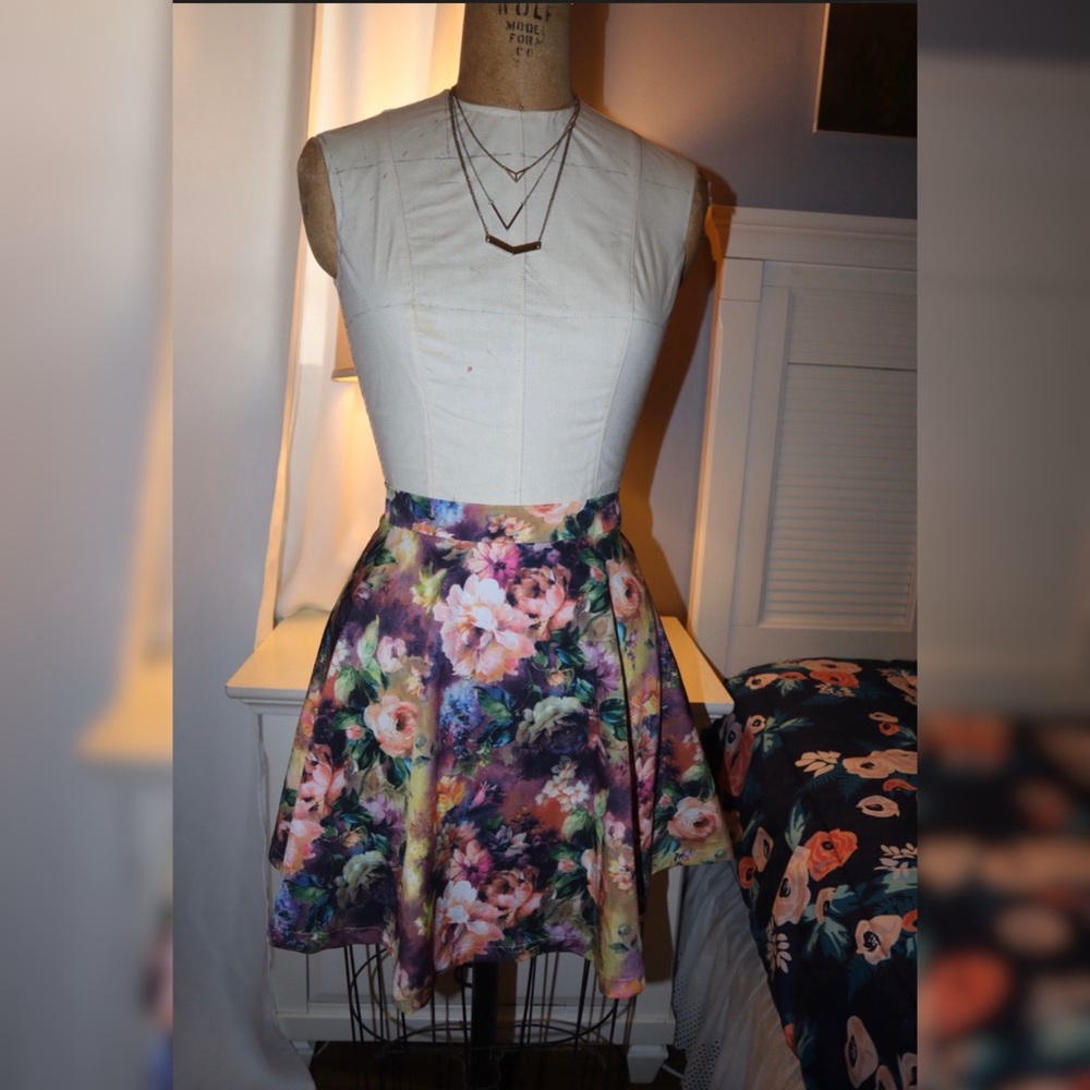 Floral skirt